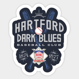 Hartford Dark Blues Sticker